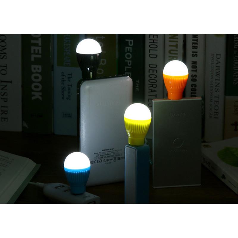 Mini USB LED Ball Light for Reading and Travel by HitMyNeed