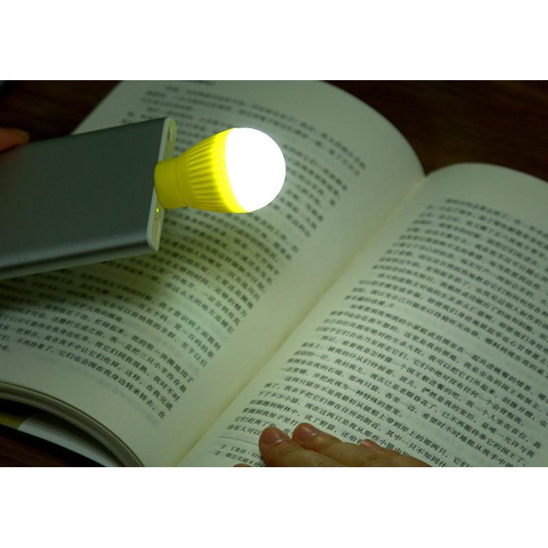 Mini USB LED Ball Light for Reading and Travel by HitMyNeed
