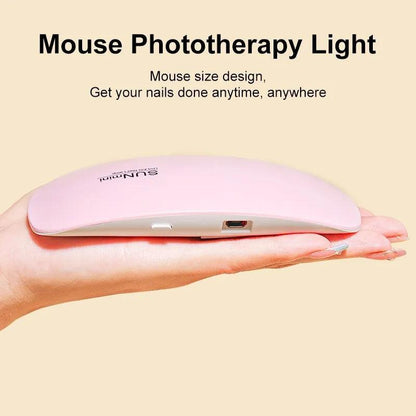 Mini USB LED Nail Dryer Lamp for Gel Polish by HitMyNeed