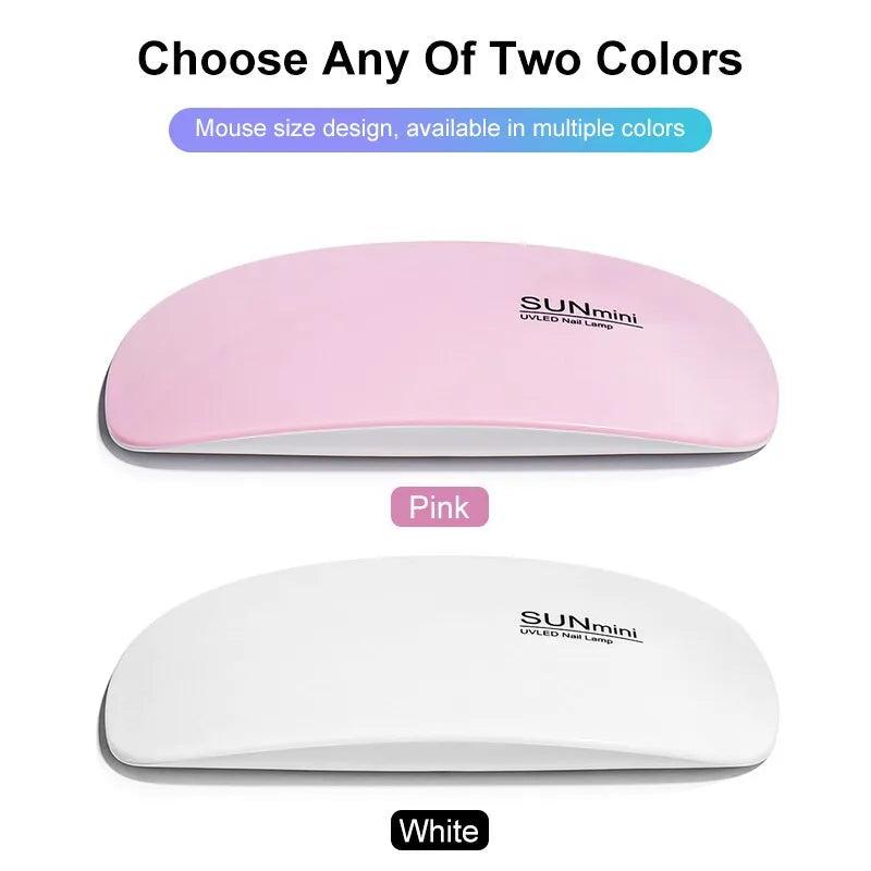 Mini USB LED Nail Dryer Lamp for Gel Polish by HitMyNeed