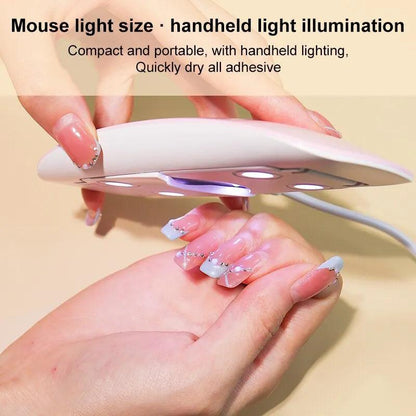 Mini USB LED Nail Dryer Lamp for Gel Polish by HitMyNeed
