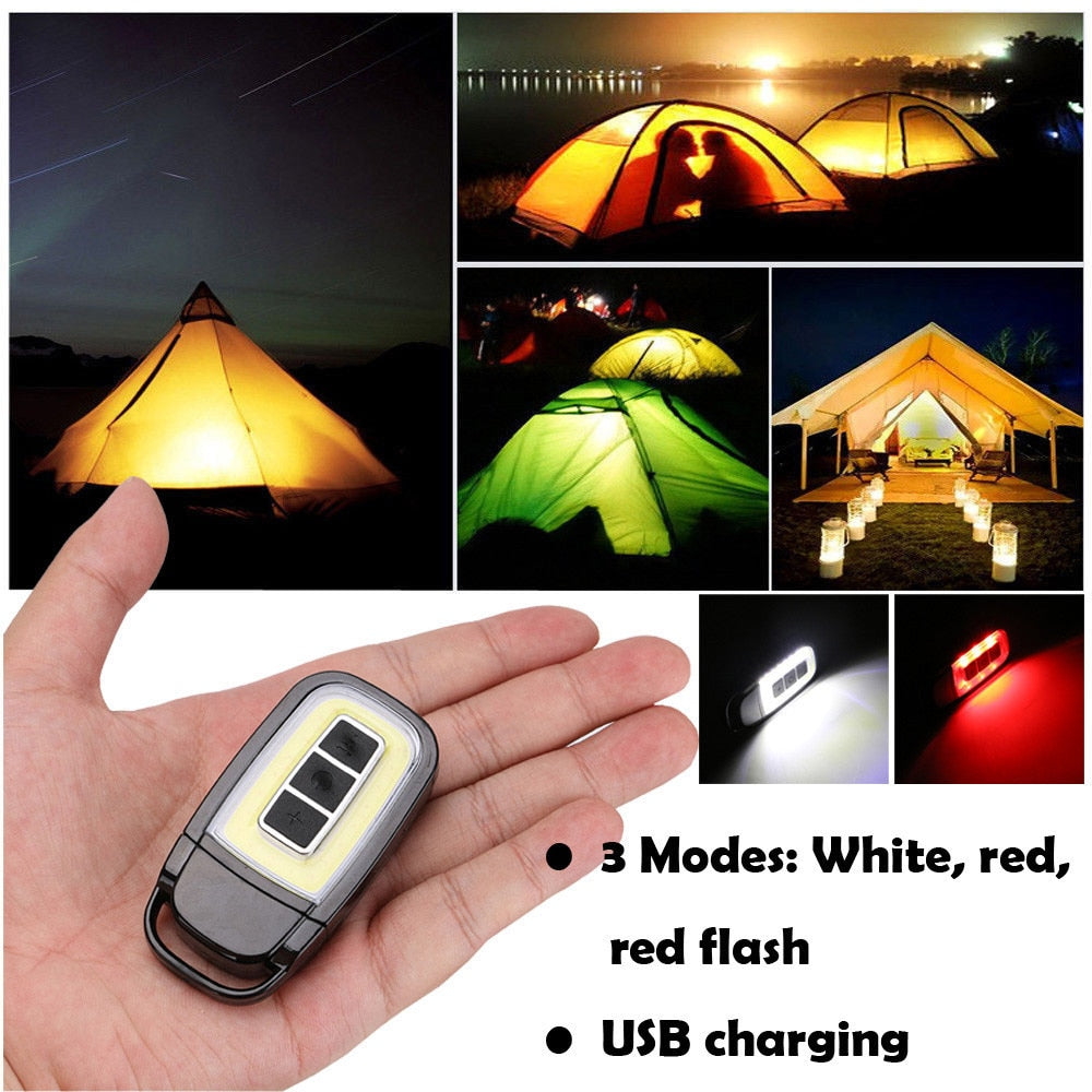 Mini USB Rechargeable LED Camping Torch Light by HitMyNeed