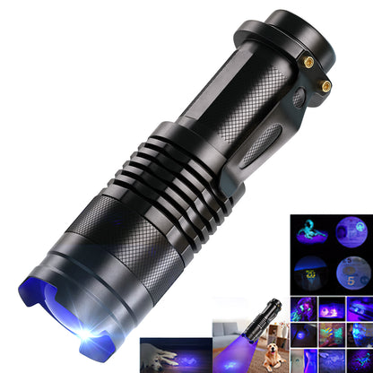 Mini UV LED Flashlight 395nm Blacklight Torch by HitMyNeed