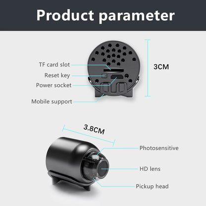 Mini WiFi 1080P Camera with Night Vision & Motion Detect by HitMyNeed