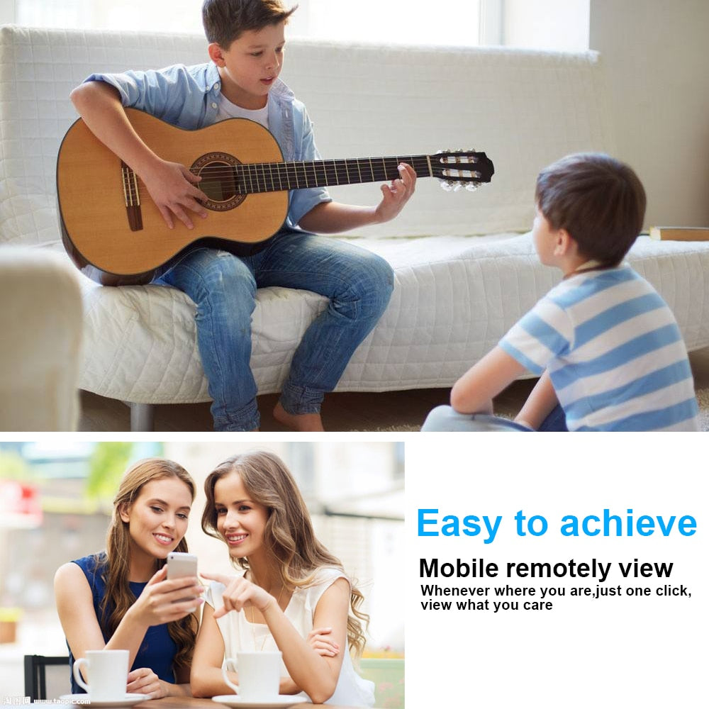 Mini WiFi HD Security Camera with Motion Alerts by HitMyNeed
