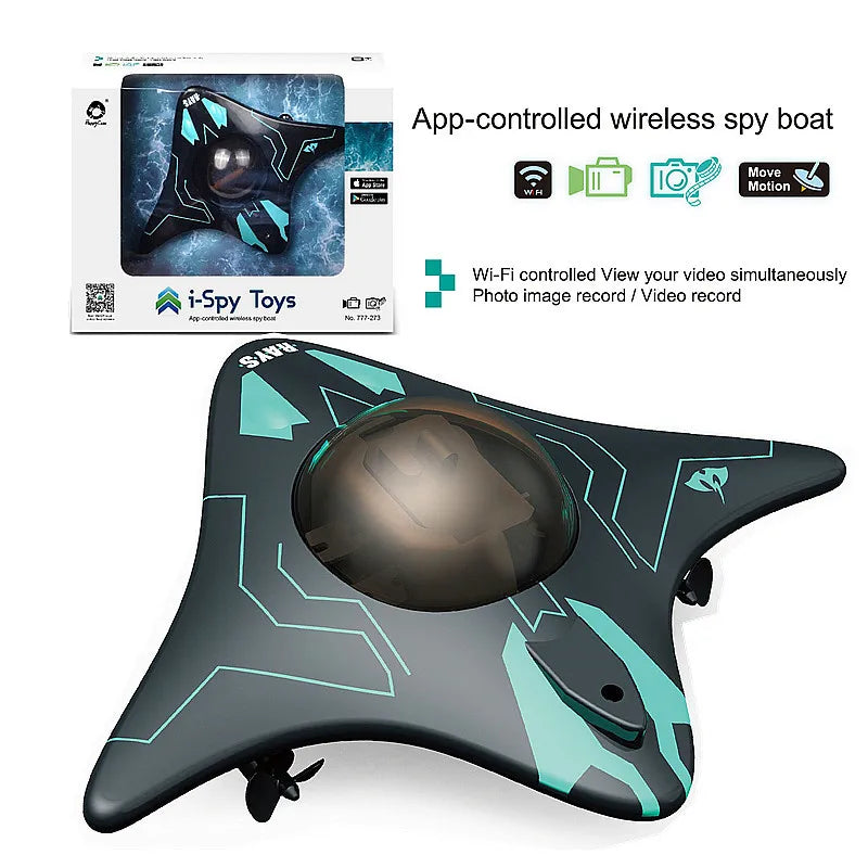 Mini WiFi RC Submarine Boat with Underwater Camera by HitMyNeed