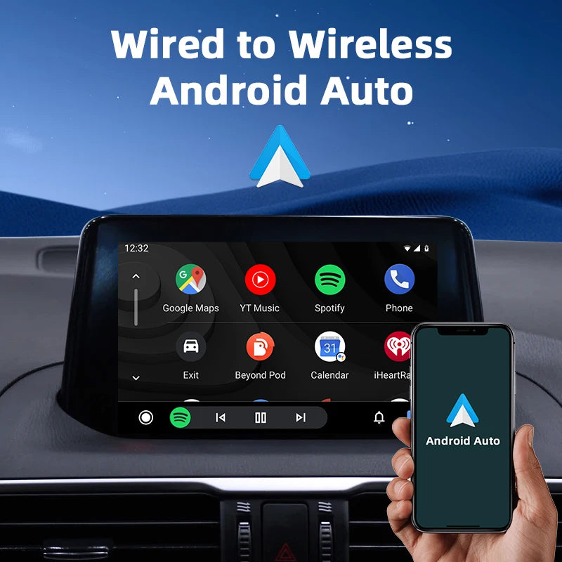 Mini Wireless CarPlay & Android Auto Adapter by HitMyNeed