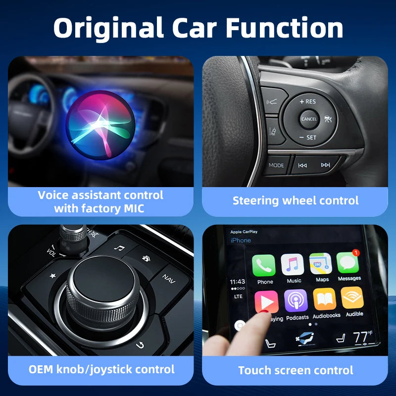 Mini Wireless CarPlay & Android Auto Adapter by HitMyNeed