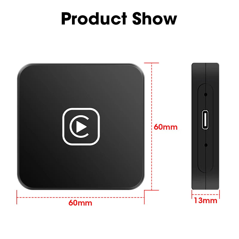Mini Wireless CarPlay & Android Auto Adapter by HitMyNeed