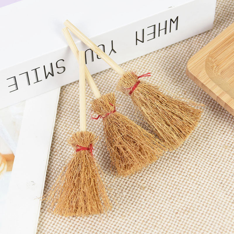 Mini Witch Broom Halloween Ornament Set, 20-Pack by HitMyNeed
