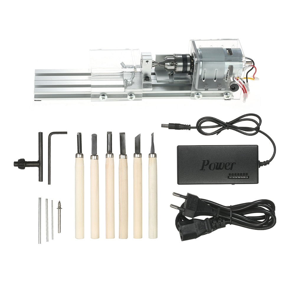 Mini Wood Lathe Bead Making Machine 100W by HitMyNeed