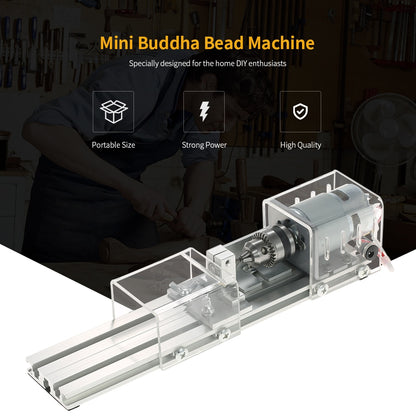 Mini Wood Lathe Bead Making Machine 100W by HitMyNeed