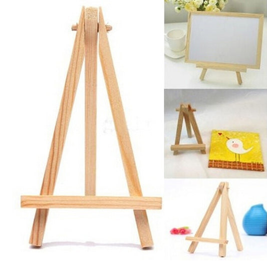Mini Wooden Easel Stand for Tabletop Display by HitMyNeed