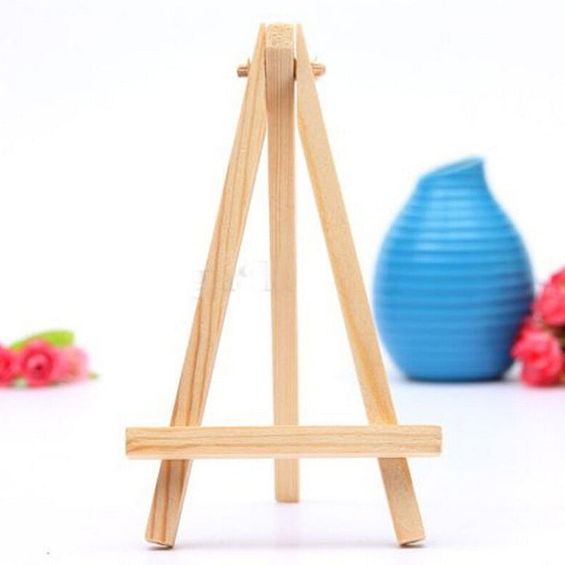 Mini Wooden Easel Stand for Tabletop Display by HitMyNeed