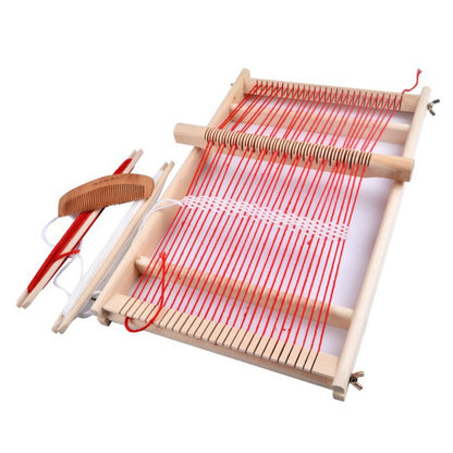 Mini Wooden Weaving Loom DIY Set by HitMyNeed
