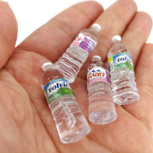 Miniature Water Bottle Doll Accessories (10 Pack) by HitMyNeed