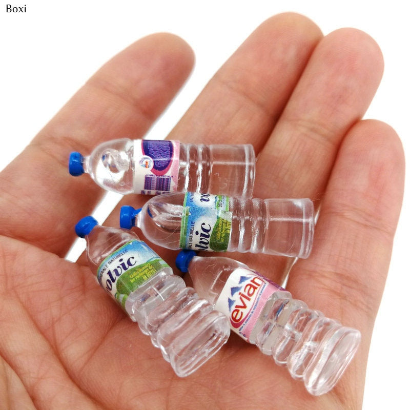 Miniature Water Bottle Doll Accessories (10 Pack) by HitMyNeed