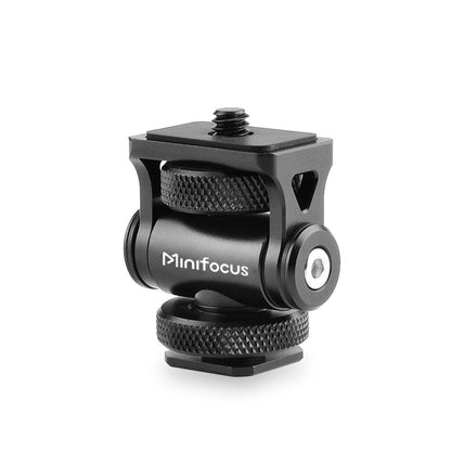 Minifocus 180° Tilt Cold Shoe Monitor & Mic Mount by HitMyNeed