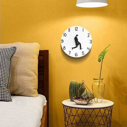Ministry of Silly Walk Silent Wall Clock 30cm by HitMyNeed