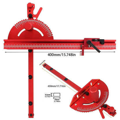 Miter Gauge & 400mm Fence Set for Table Saw & Router by HitMyNeed