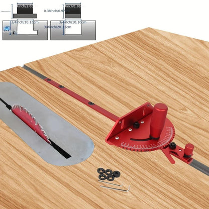 Miter Gauge & 400mm Fence Set for Table Saw & Router by HitMyNeed