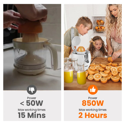 MIUI 850W Stainless Steel Electric Citrus Juicer by HitMyNeed