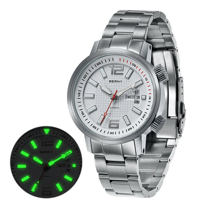 Miyota 8205 20ATM Automatic Diver Watch for Men am7081ms-b by HitMyNeed