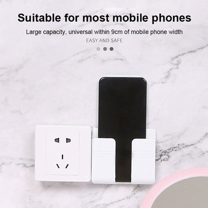 Mobile Charging Wall Stand Holder for Phones & Remotes by HitMyNeed