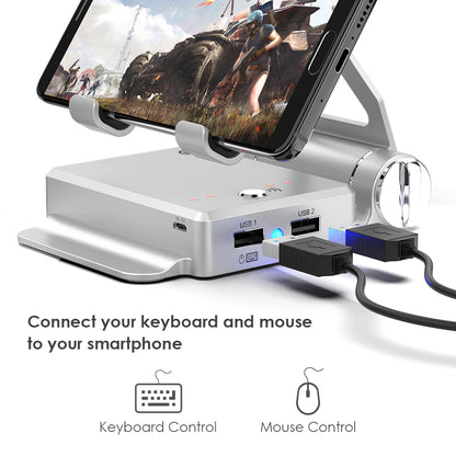 Mobile Gaming Battle Dock Keyboard & Mouse Converter by HitMyNeed