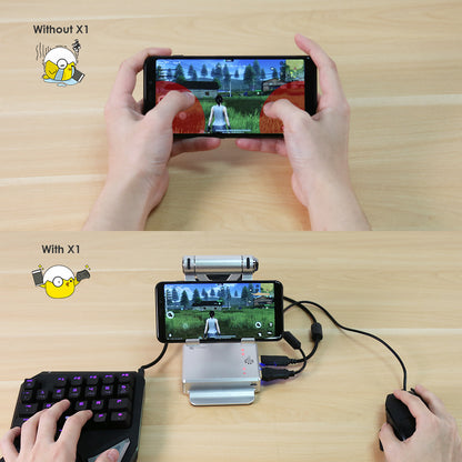 Mobile Gaming Battle Dock Keyboard & Mouse Converter by HitMyNeed