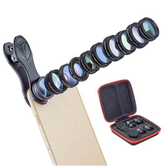 Mobile Phone Camera Lens Kit with 10 Effects by HitMyNeed