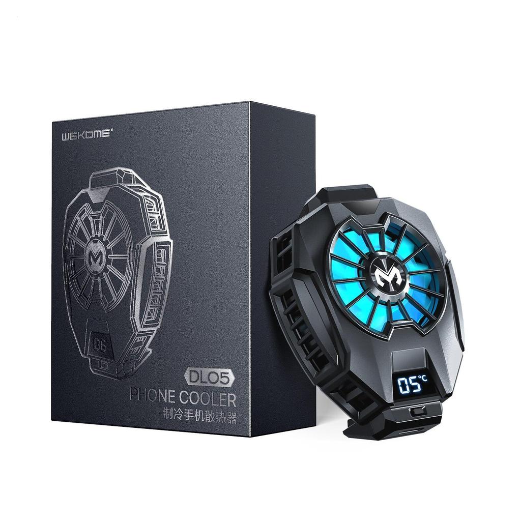 Mobile Phone Gaming Cooler with Temperature Display by HitMyNeed