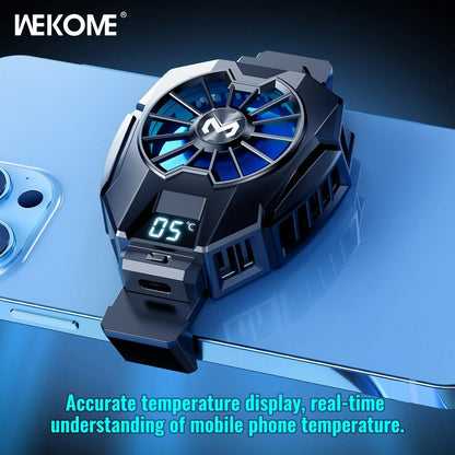 Mobile Phone Gaming Cooler with Temperature Display by HitMyNeed