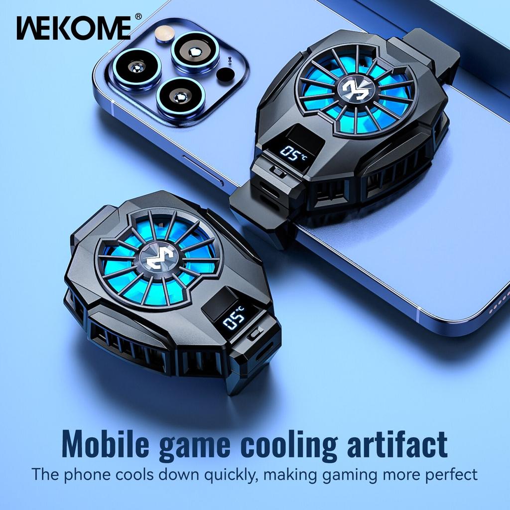 Mobile Phone Gaming Cooler with Temperature Display by HitMyNeed
