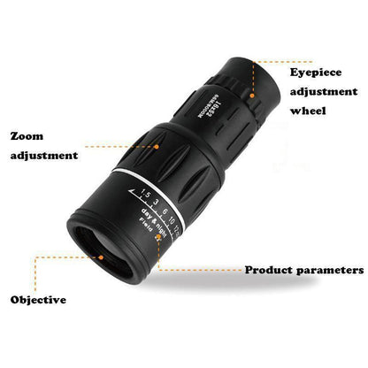Mobile Phone Monocular with Adjustable Focus by HitMyNeed