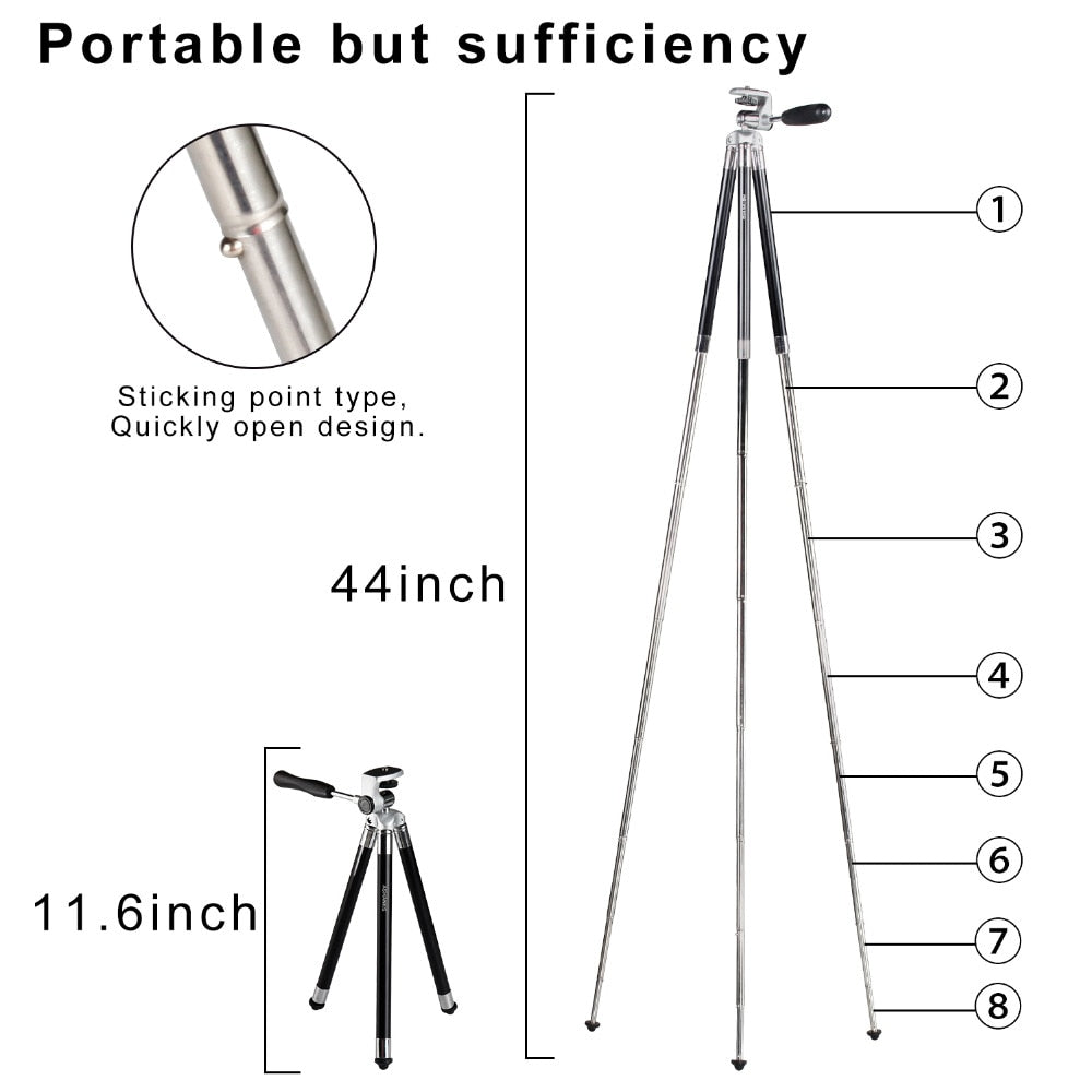Mobile Phone & Travel Camera Tripod Stand by HitMyNeed
