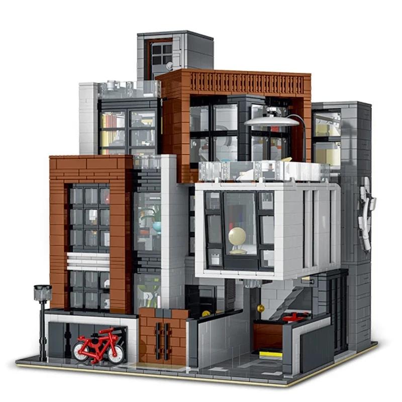 MOC-87366 Creative Modern Villa Building Set by HitMyNeed
