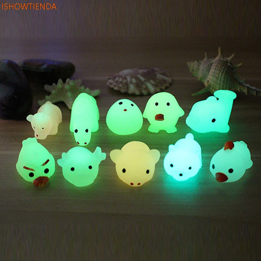 Mochi Squishy Luminous Squeeze Toy - Glow in the Dark by HitMyNeed