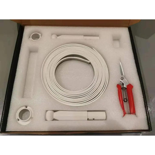 Modern Black & White Linear LED Skyline Wall Lamp white-body 5m warm-white-no-remote by HitMyNeed