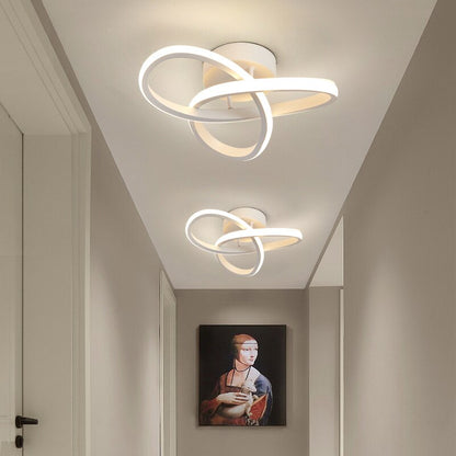 Modern LED Ceiling Light with 3-Color Dimming 25W by HitMyNeed