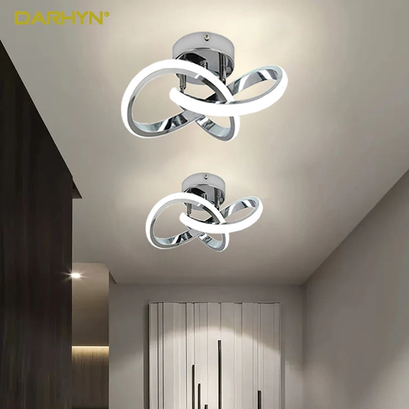 Modern LED Strip Ceiling Light for Aisles & Living Rooms by HitMyNeed