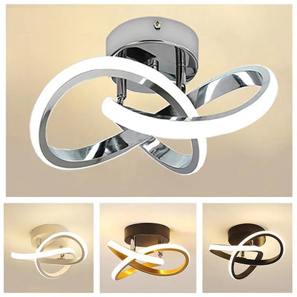 Modern LED Strip Ceiling Light for Aisles & Living Rooms by HitMyNeed