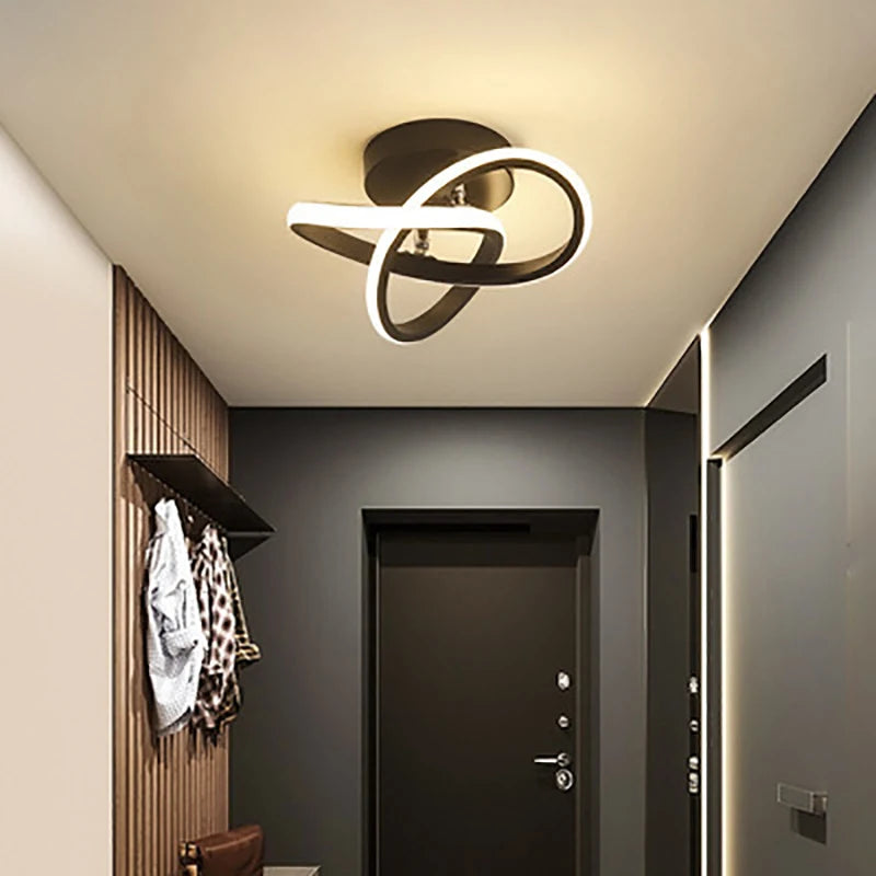 Modern LED Strip Ceiling Light for Aisles & Living Rooms by HitMyNeed