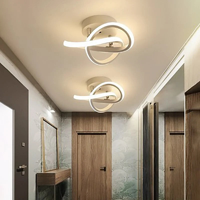 Modern LED Strip Ceiling Light for Aisles & Living Rooms by HitMyNeed