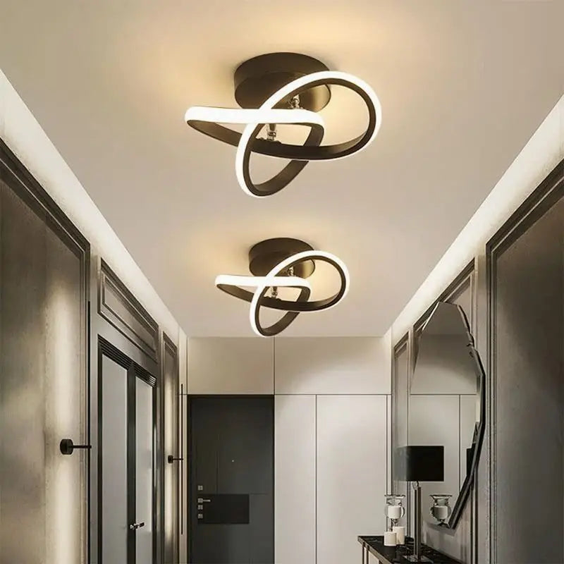 Modern LED Strip Ceiling Light for Aisles & Living Rooms by HitMyNeed