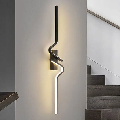 Modern Long Strip LED Up & Down Wall Light by HitMyNeed