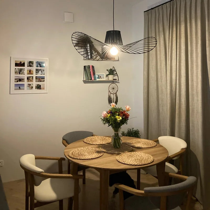 Modern Nordic Hat Pendant Light for Dining & Living dia 140CM by HitMyNeed