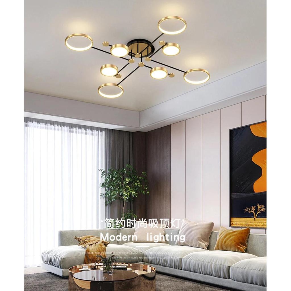 Modern Nordic LED Pendant Light with Remote Dimmer by HitMyNeed