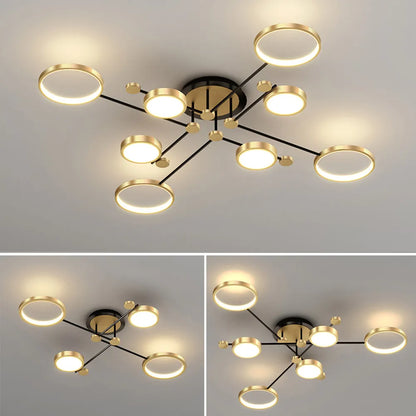 Modern Nordic LED Pendant Light with Remote Dimmer by HitMyNeed