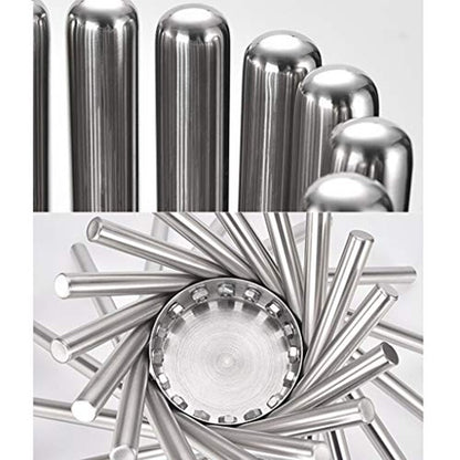 Modern Stainless Steel Foldable Fruit Bowl by HitMyNeed